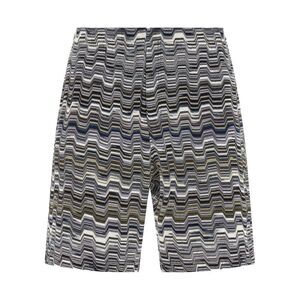 Missoni Men Irregular Zigzag Bermuda Shorts
